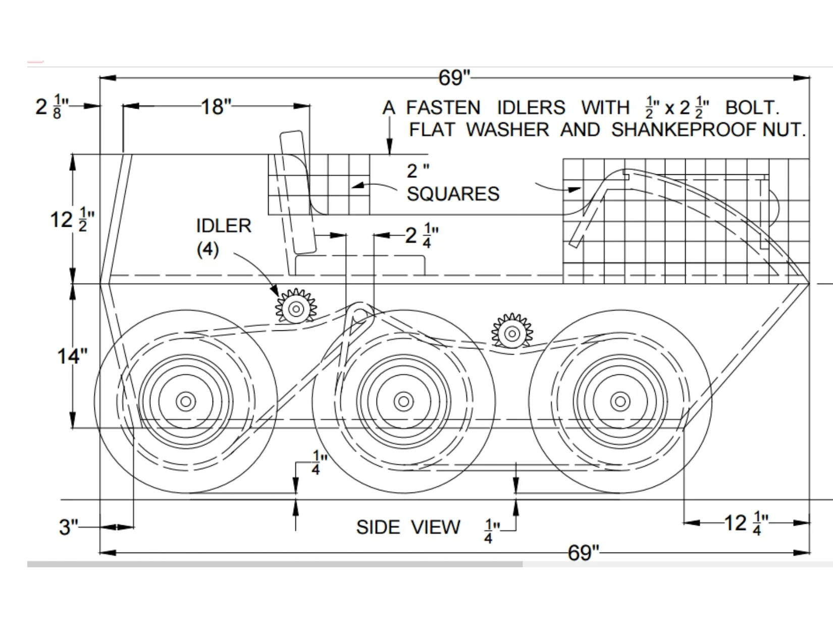 6 Wheeled ATV Go Kart Plans With Engine Vehicle DIY Wood