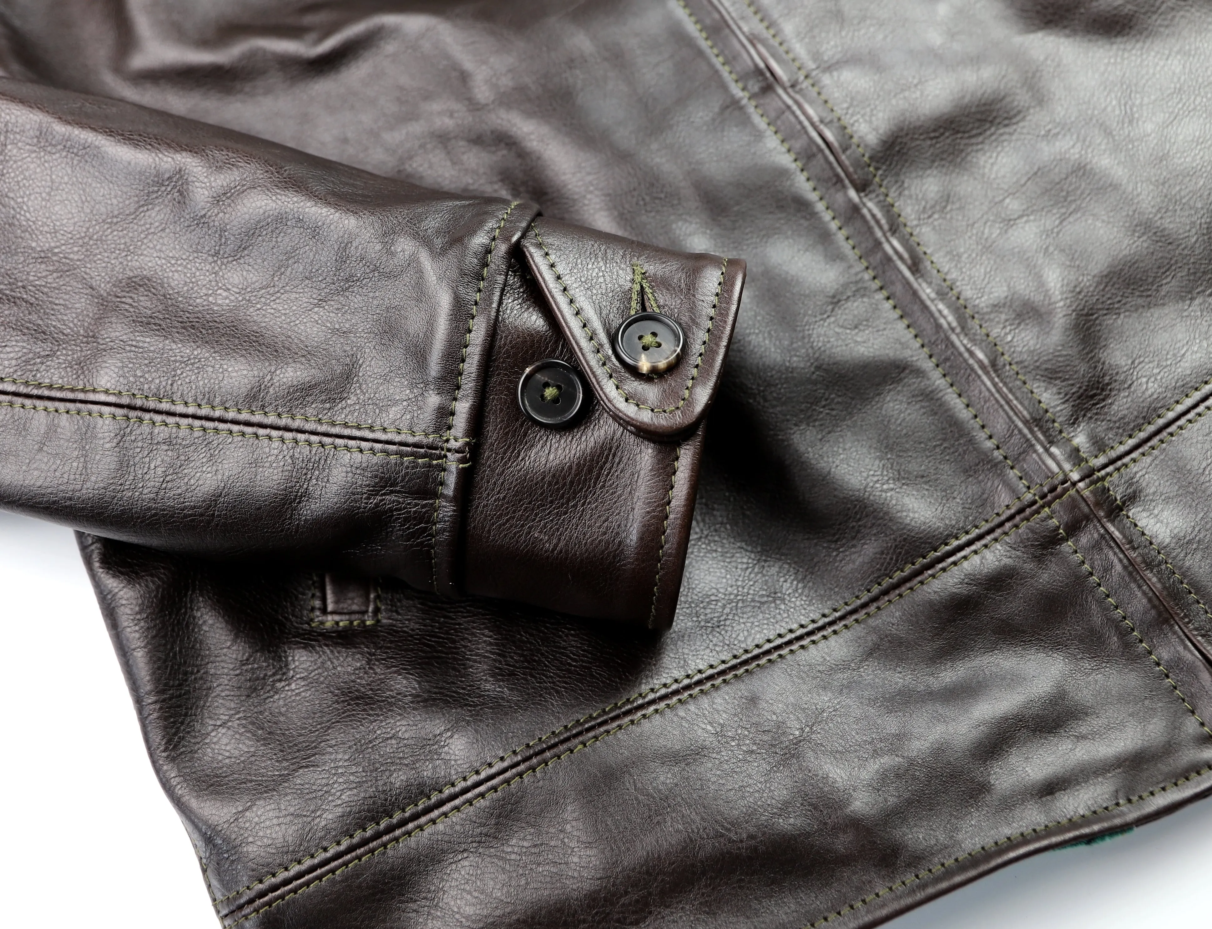Aero Original Hercules, size 46 (fits like 48), Dark Seal Vicenza Horsehide