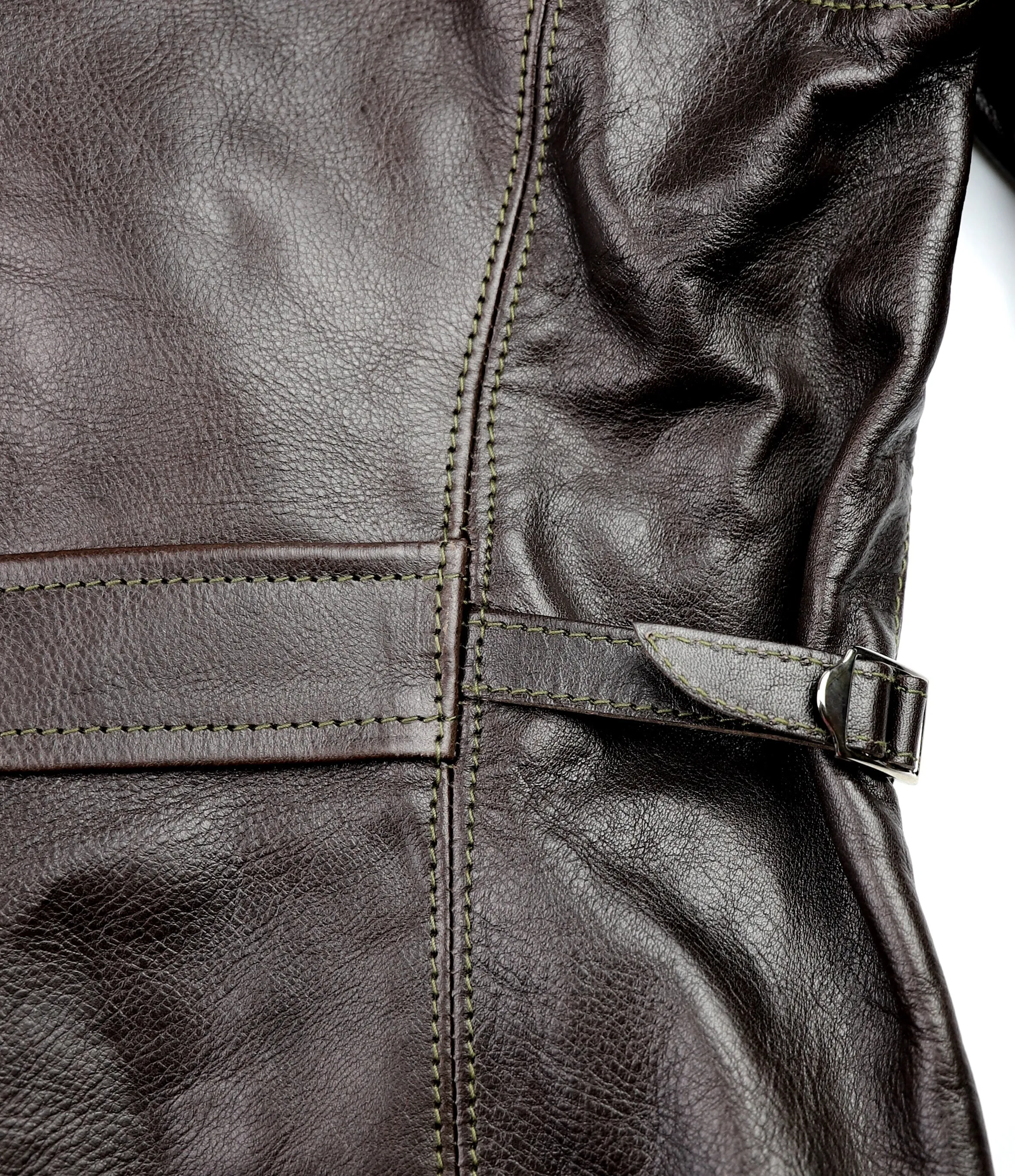 Aero Original Hercules, size 46 (fits like 48), Dark Seal Vicenza Horsehide