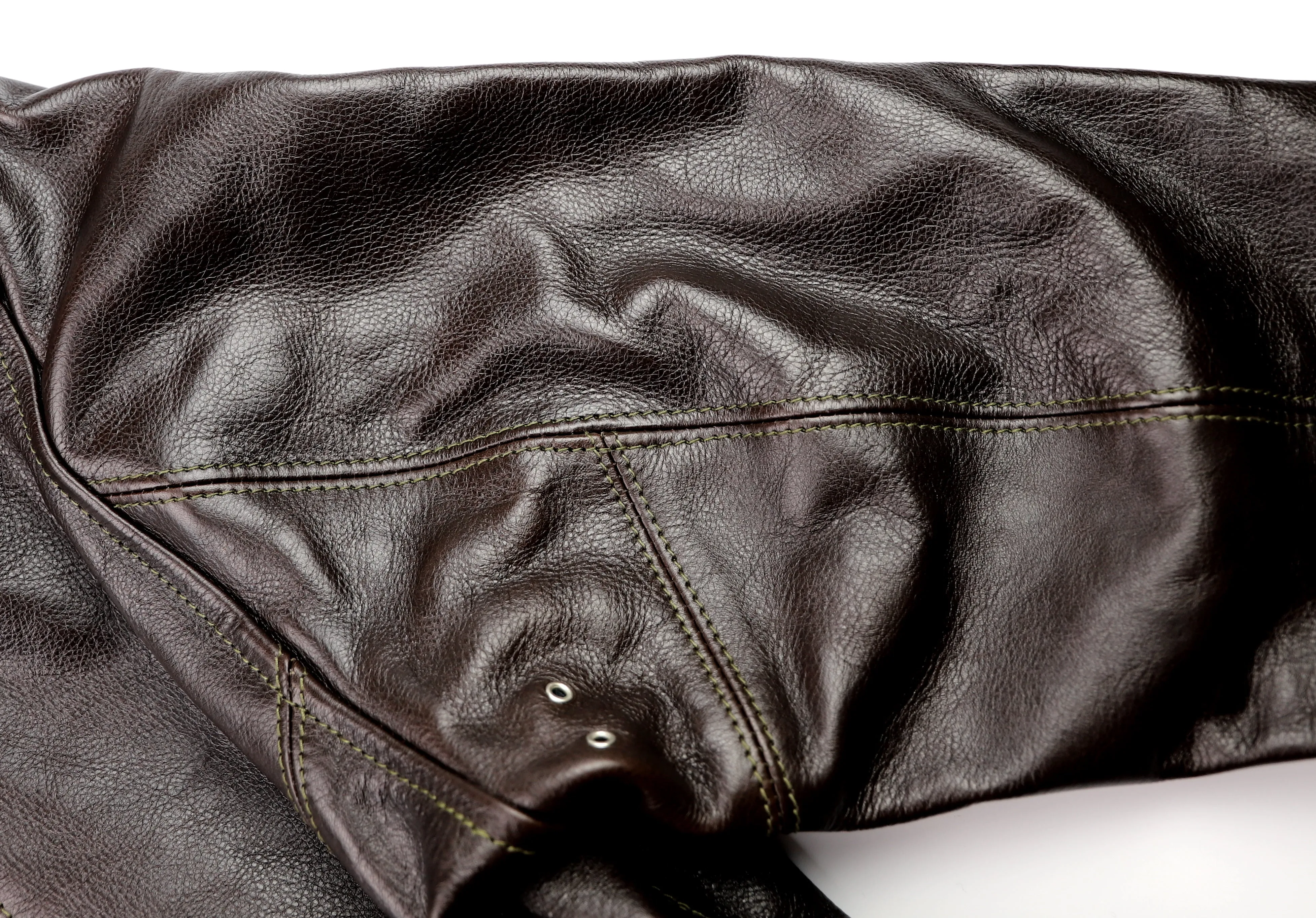 Aero Original Hercules, size 46 (fits like 48), Dark Seal Vicenza Horsehide