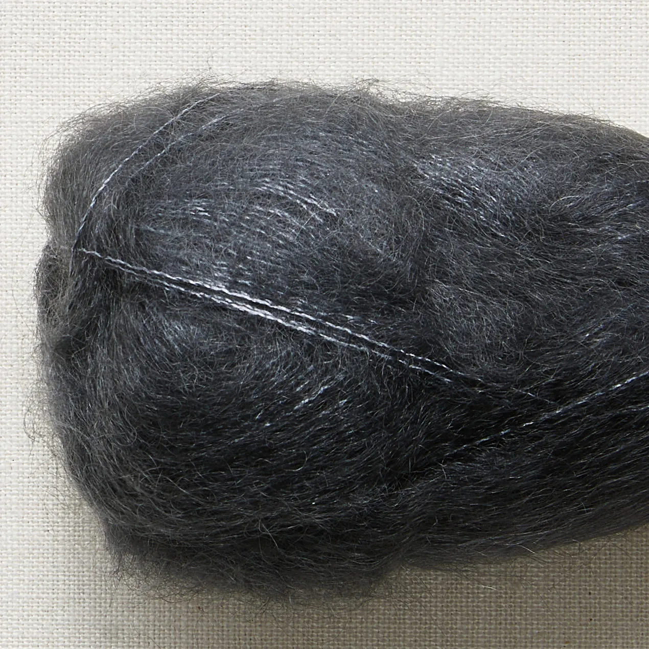 Alexandra's Airplane Scarf: Color-Tipped Version Using Isager Silk Mohair