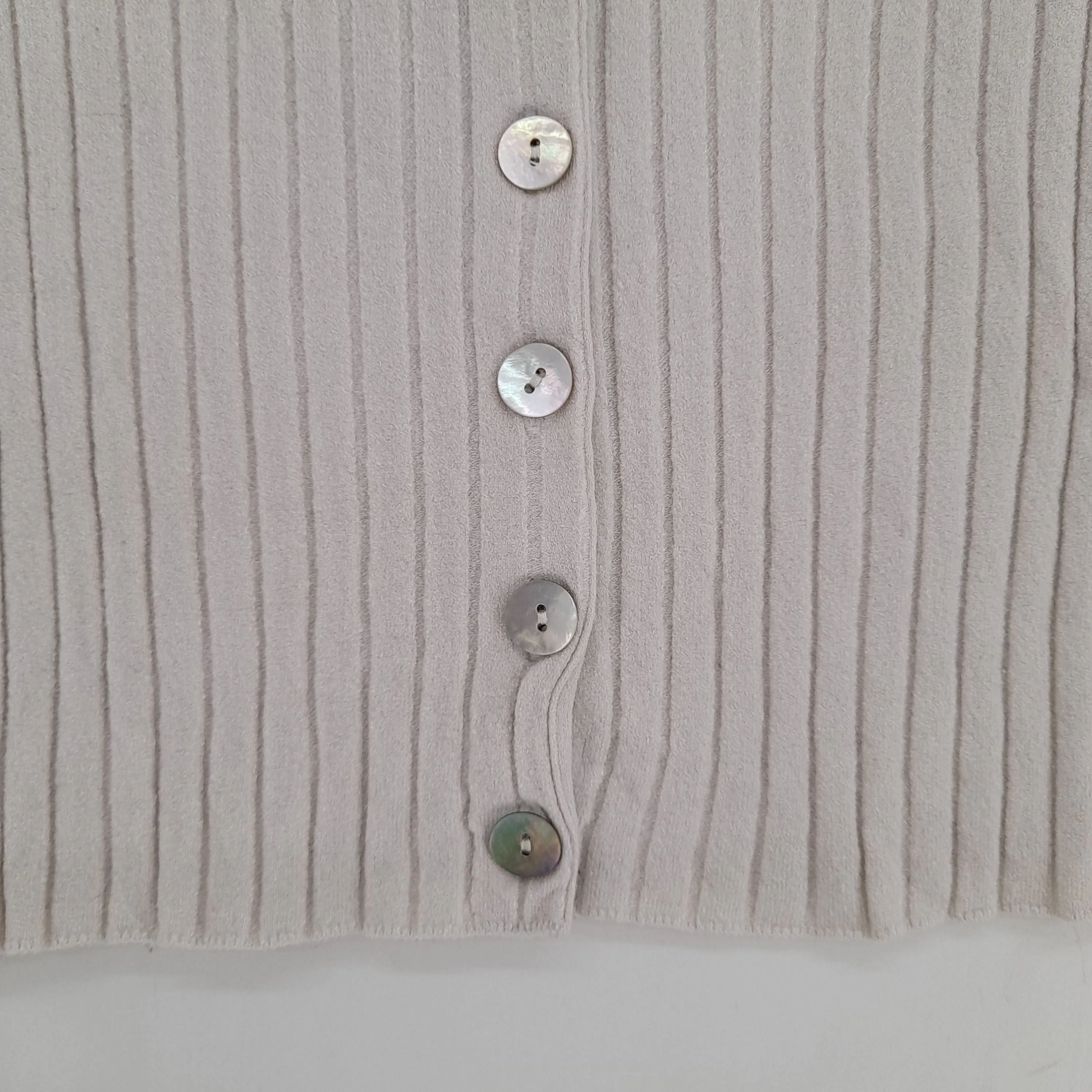 & Other Stories Women's Cardigan S Tan 100% Nylon