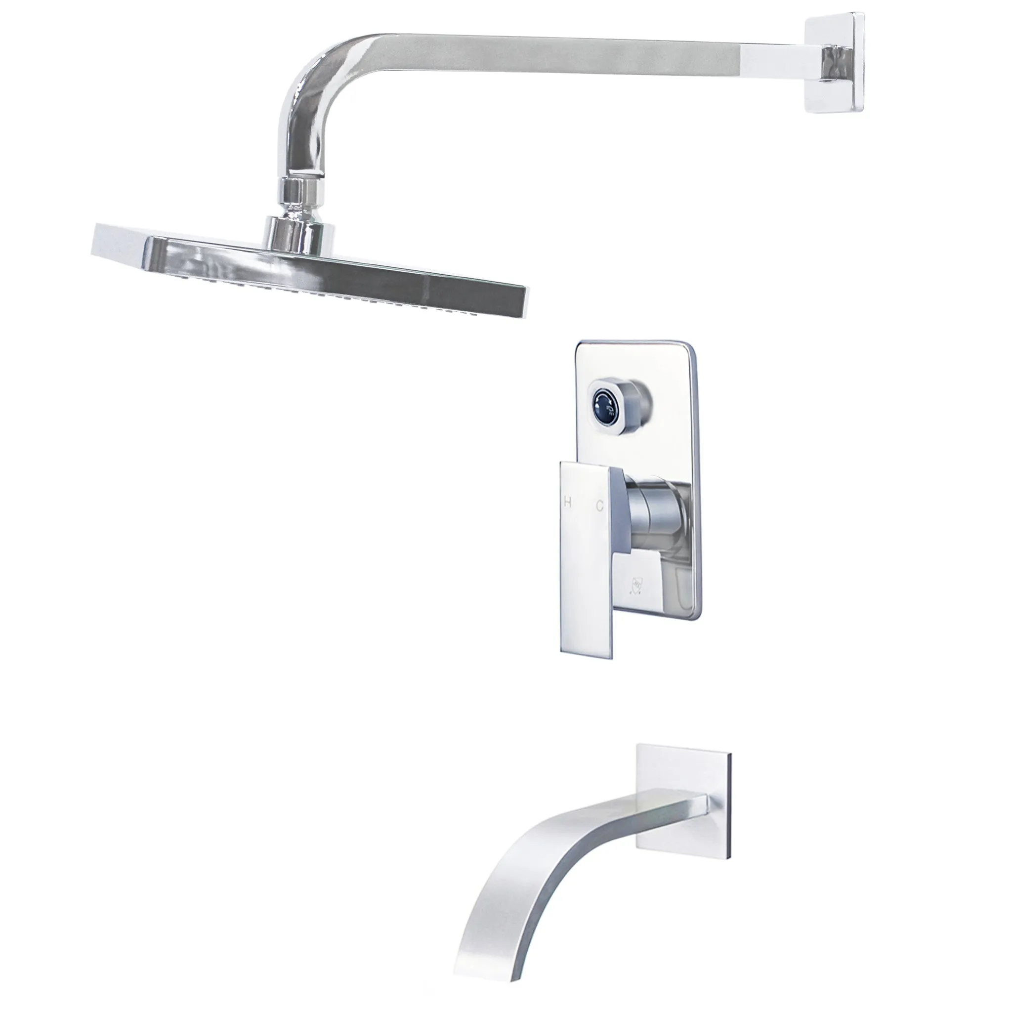 ARTIN Shower and Bathtub Combo Set with Rough-in Valve - TBS-18023-TS Series