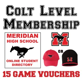 Athletic Boosters Assoc Membership — Colt Level
