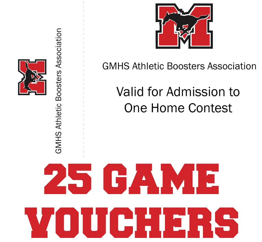 Athletic Boosters Assoc Membership — Mustang Level