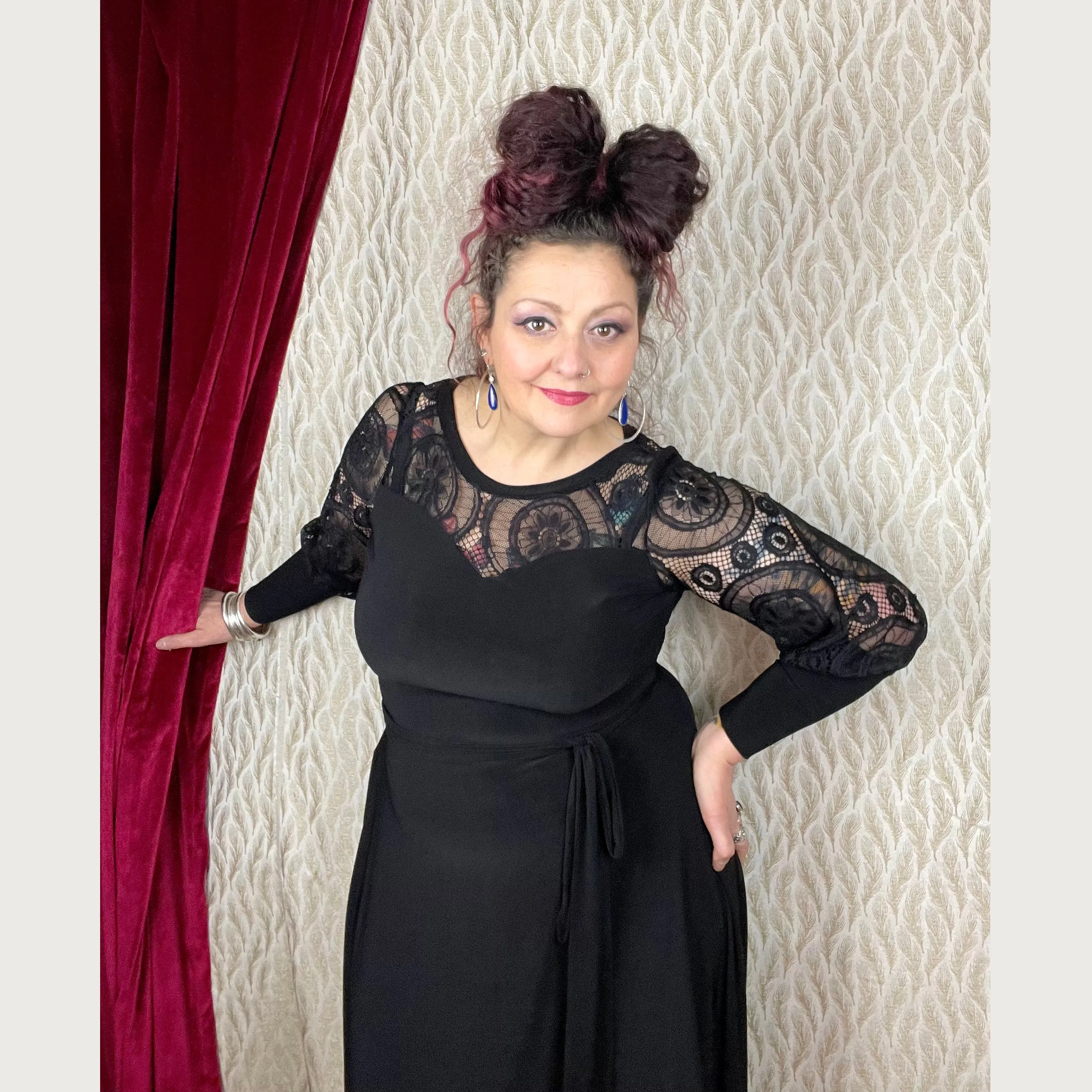 AUSET GODDESS DRESS | Black & Lace versions