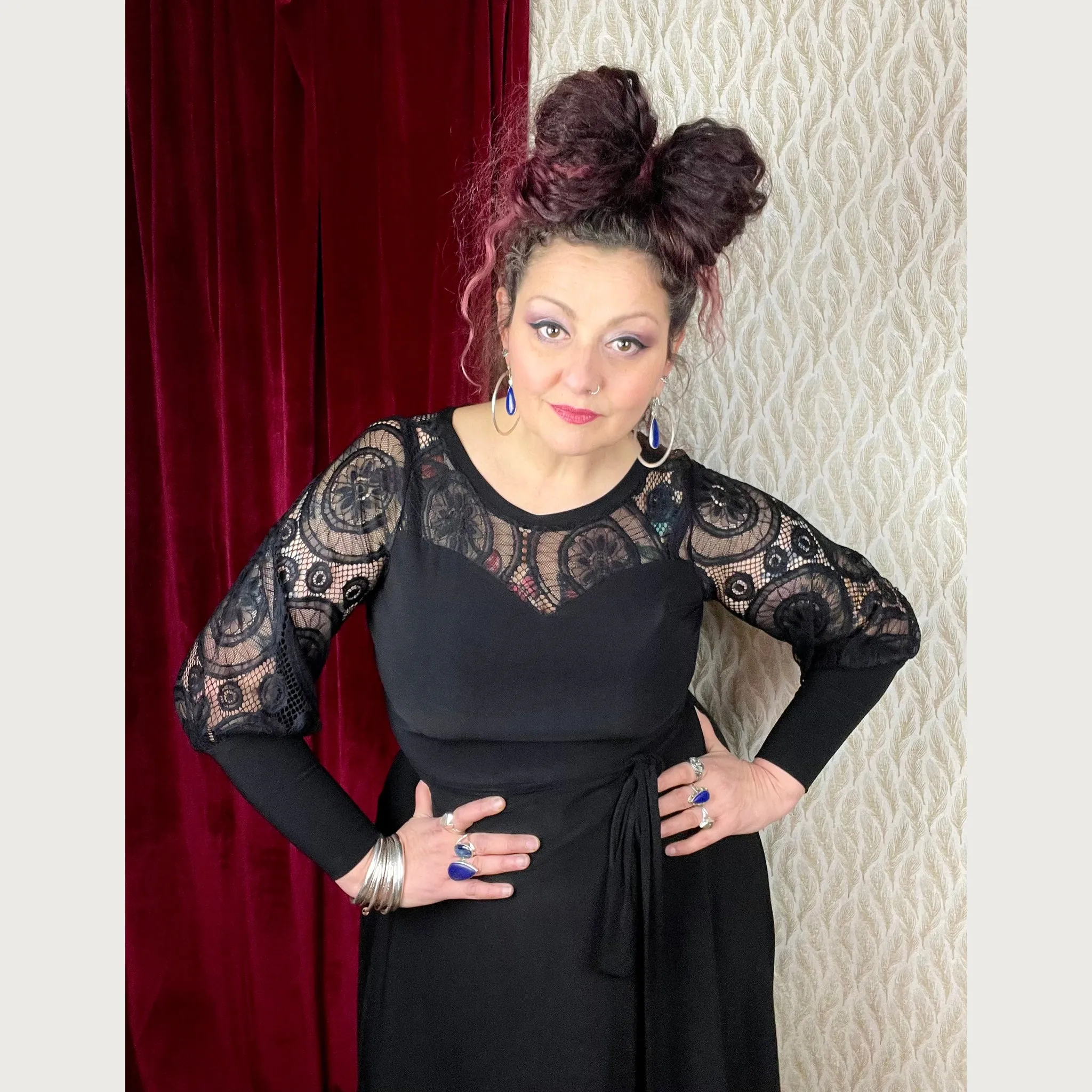 AUSET GODDESS DRESS | Black & Lace versions