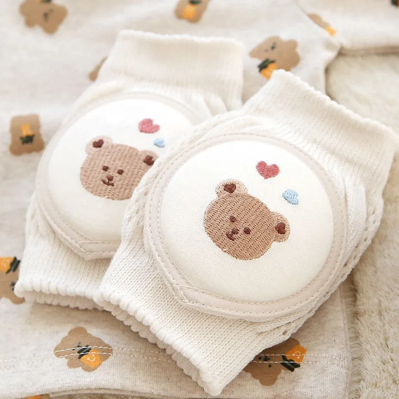 Baby Knee Pads/ Elbow Safety Leg Warmer Kids Cushion For 0- 3 Years