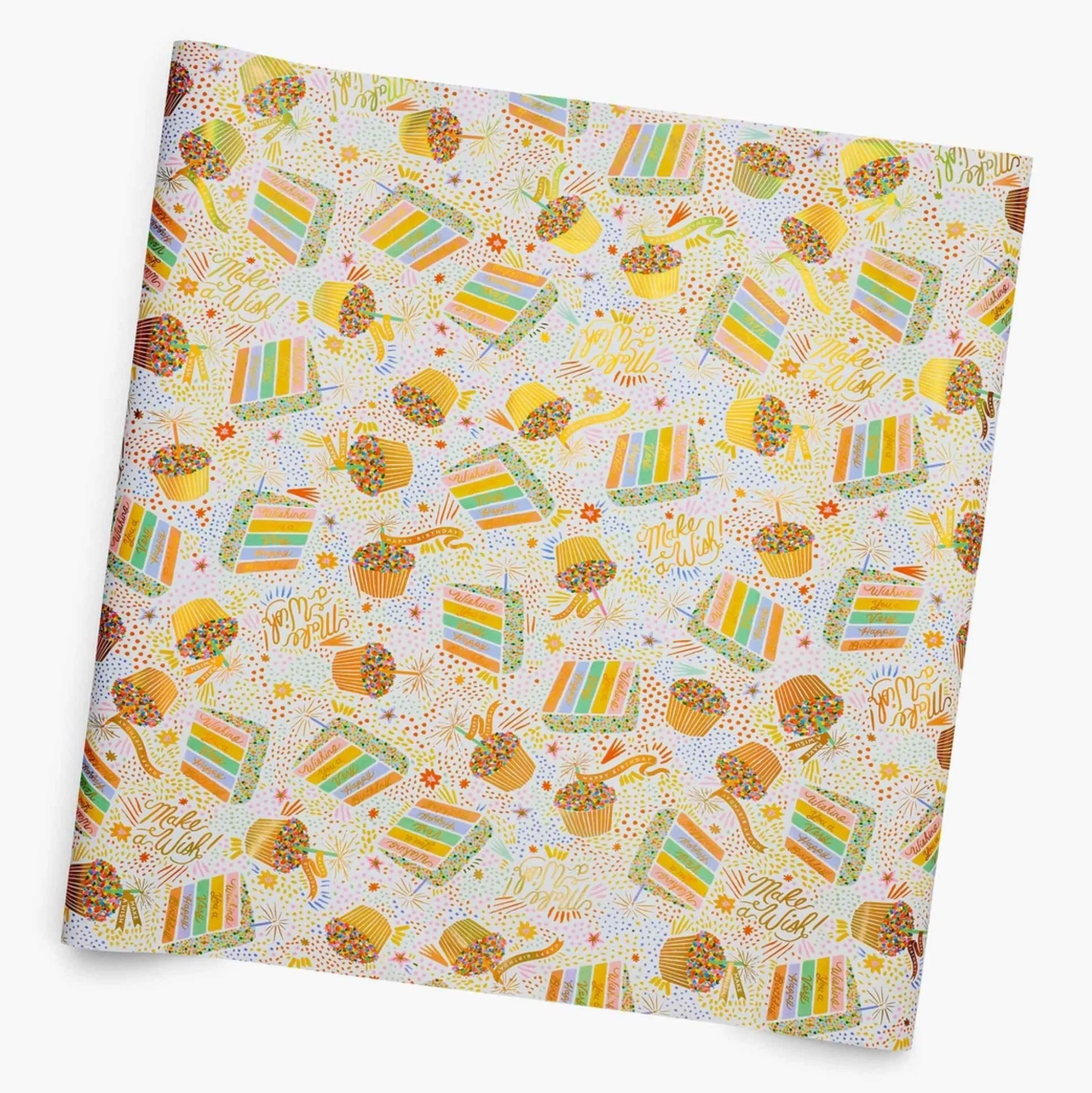 Birthday Cake Continuous Wrap