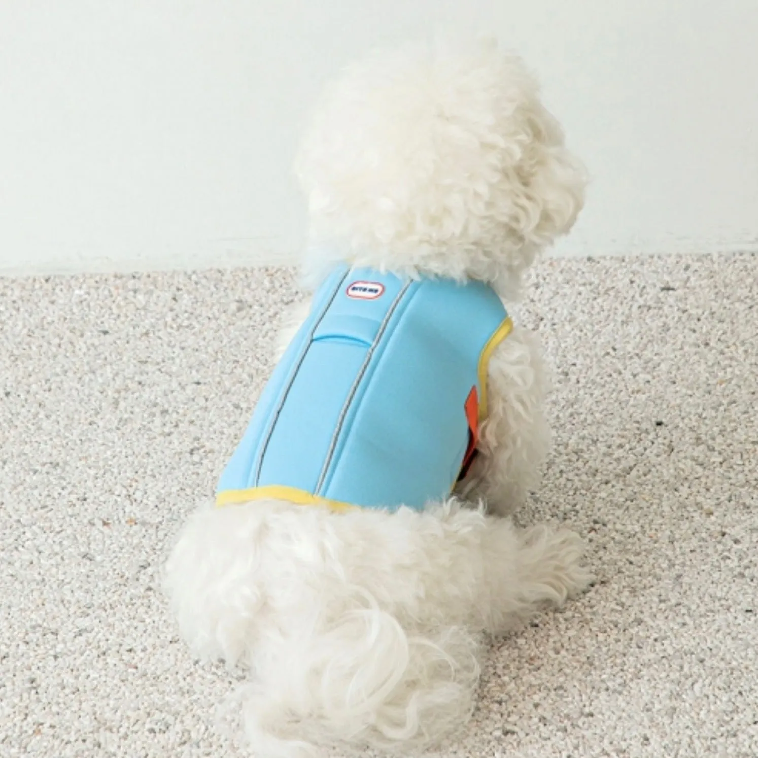 ※予約販売【BITE ME】Ice Cooling Vest（Skyblue）