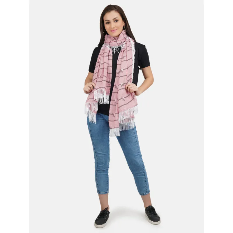 Black Linned  Nursing Scarf
