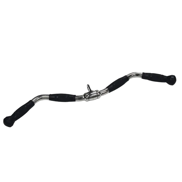 Body Solid 29" Curl Bar Revolving Rubber Grip