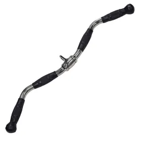 Body Solid Rubber Grip Revolving Curl Bar