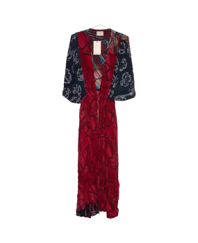 Brenda SILK Wrap Dress - No. 347