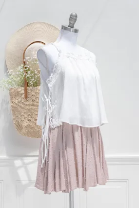 Brighton Mini Skirt - Taupe