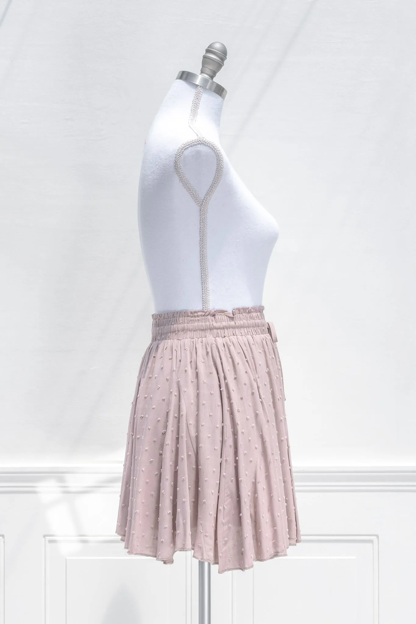 Brighton Mini Skirt - Taupe