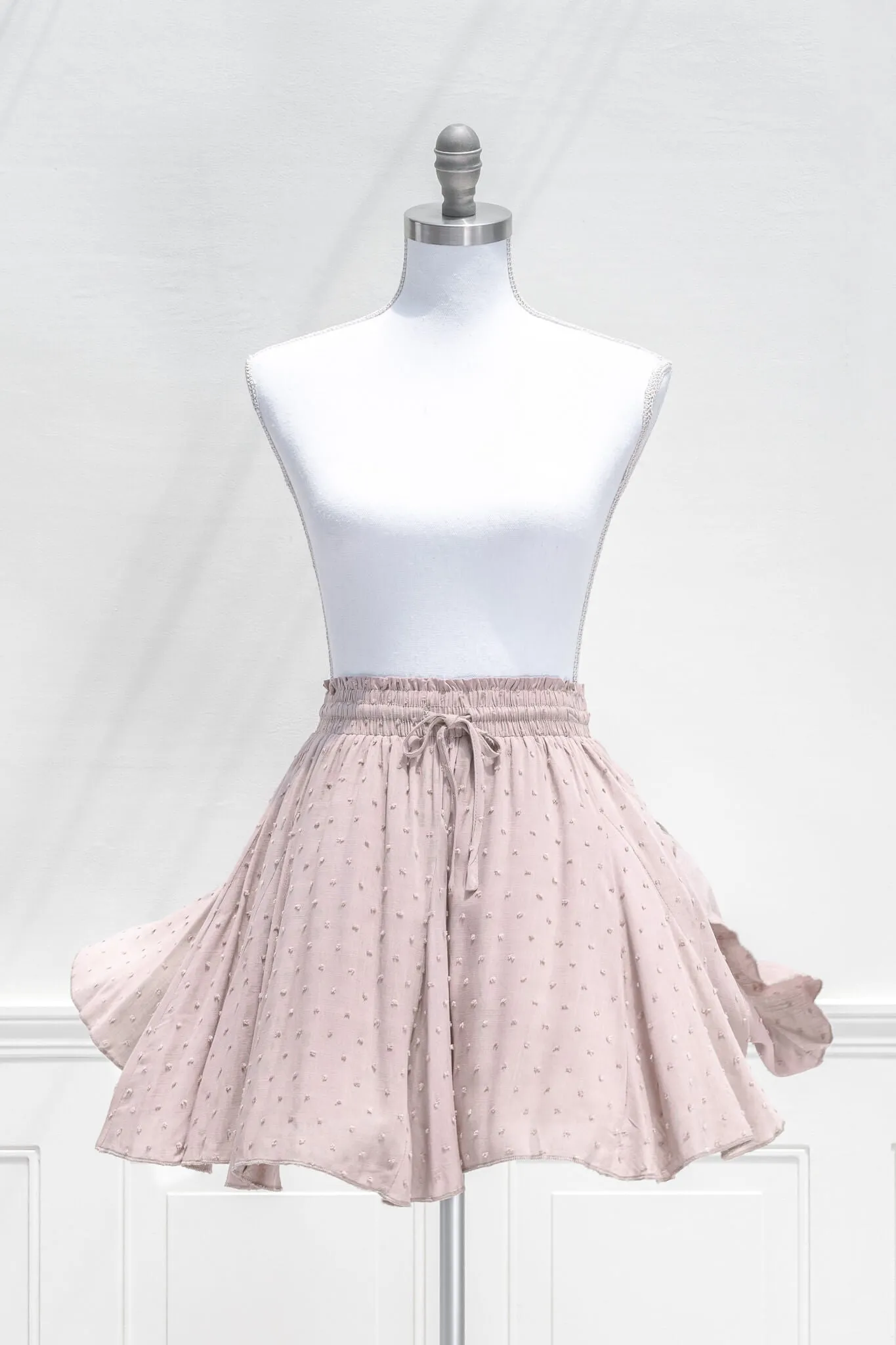 Brighton Mini Skirt - Taupe