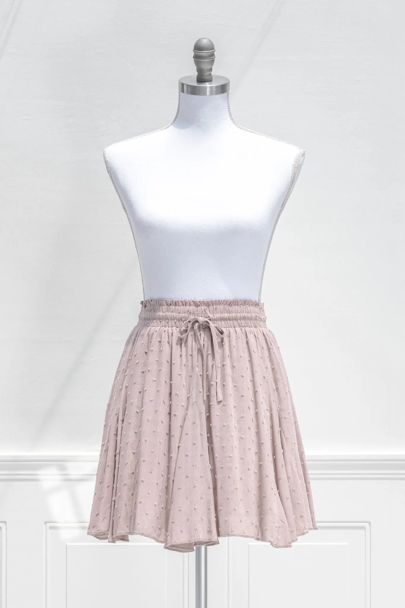 Brighton Mini Skirt - Taupe