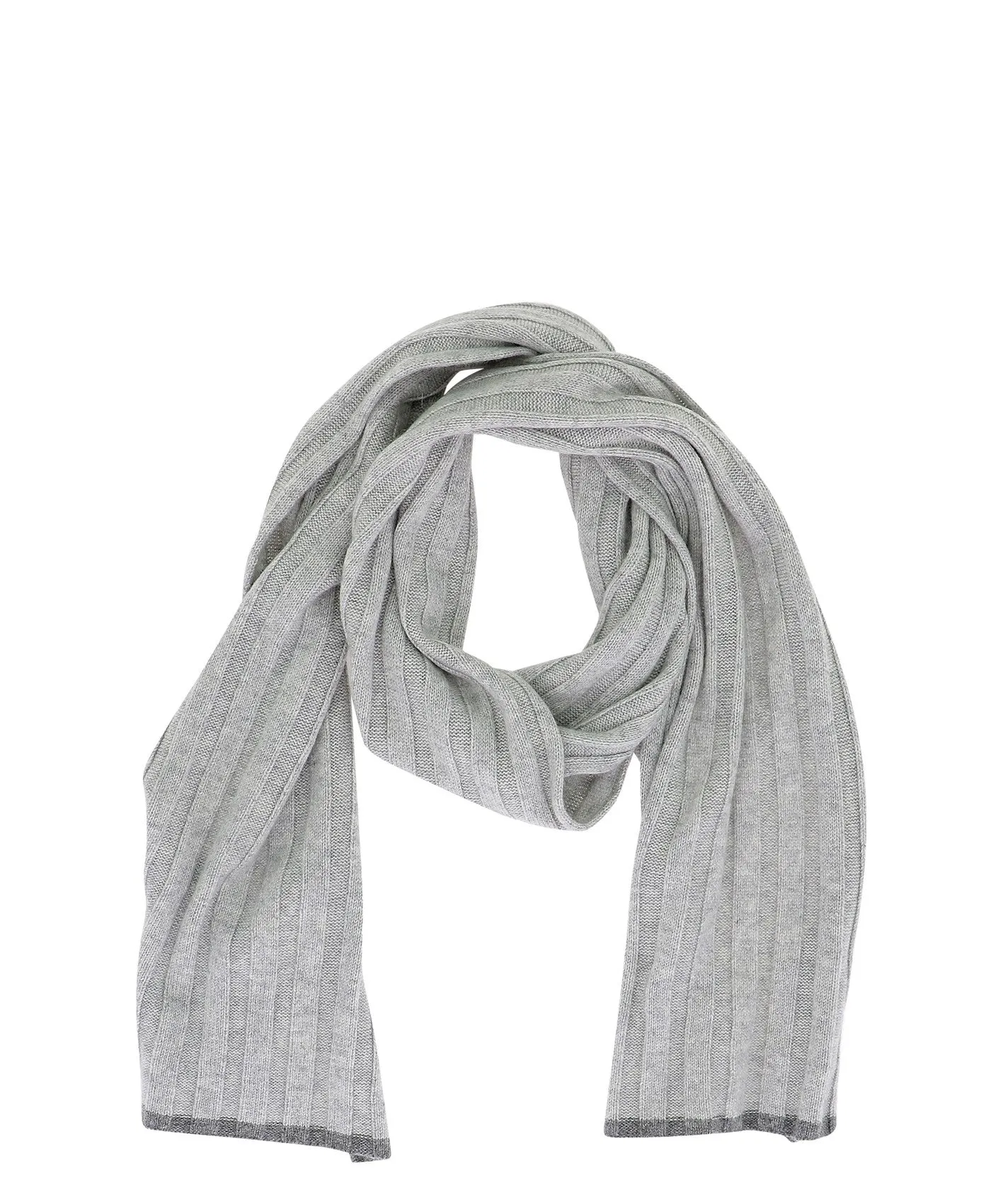 Brunello Cucinelli Ribbed Knit Scarf