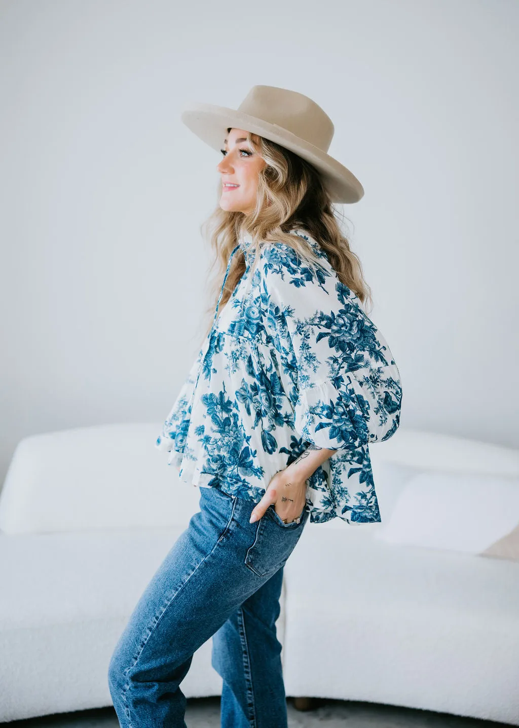 Calla Babydoll Blouse