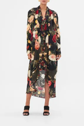 CAMILLA | Magic In The Manuscripts Long Casual Jacket With Pockets