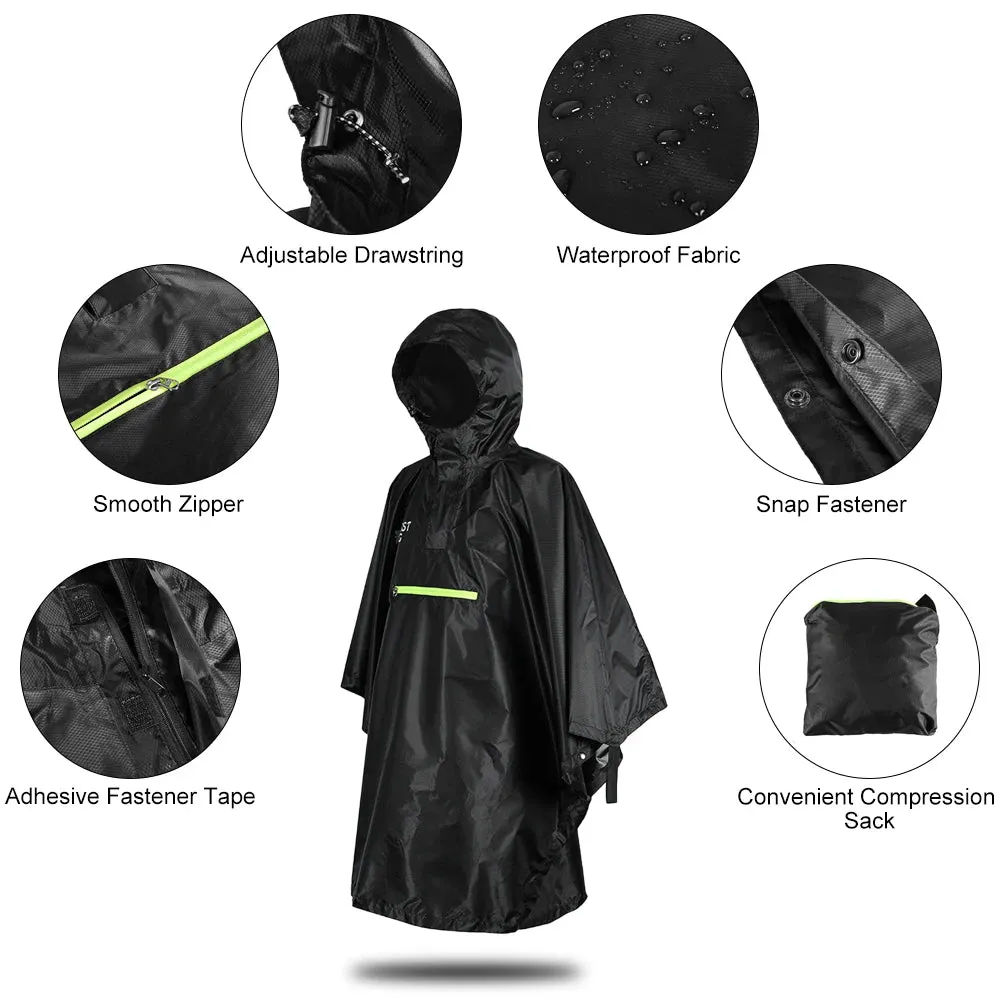 Camping Poncho Raincoat
