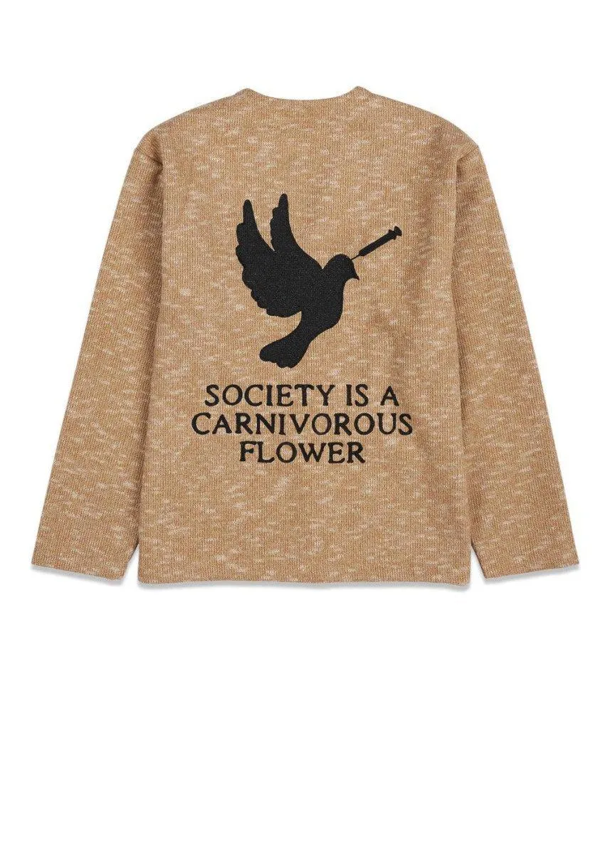 CARNIVORE CARDIGAN - Tan