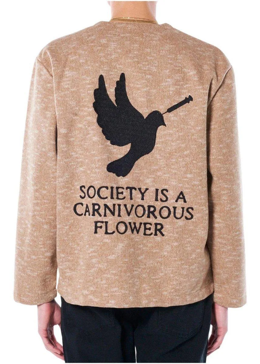 CARNIVORE CARDIGAN - Tan