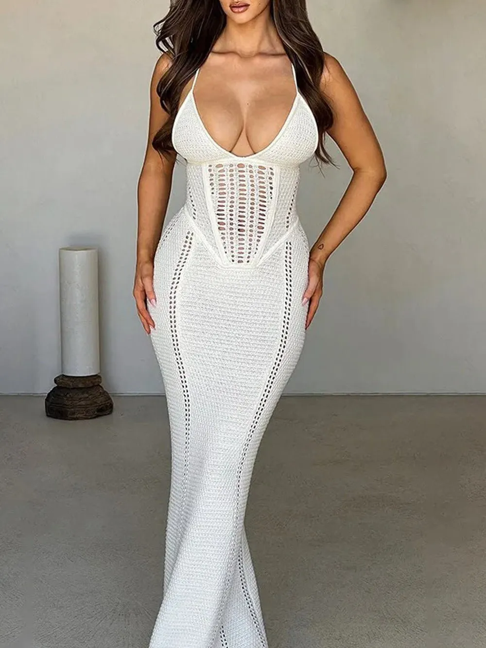 Catherine Hollow Out Bodycon Dress
