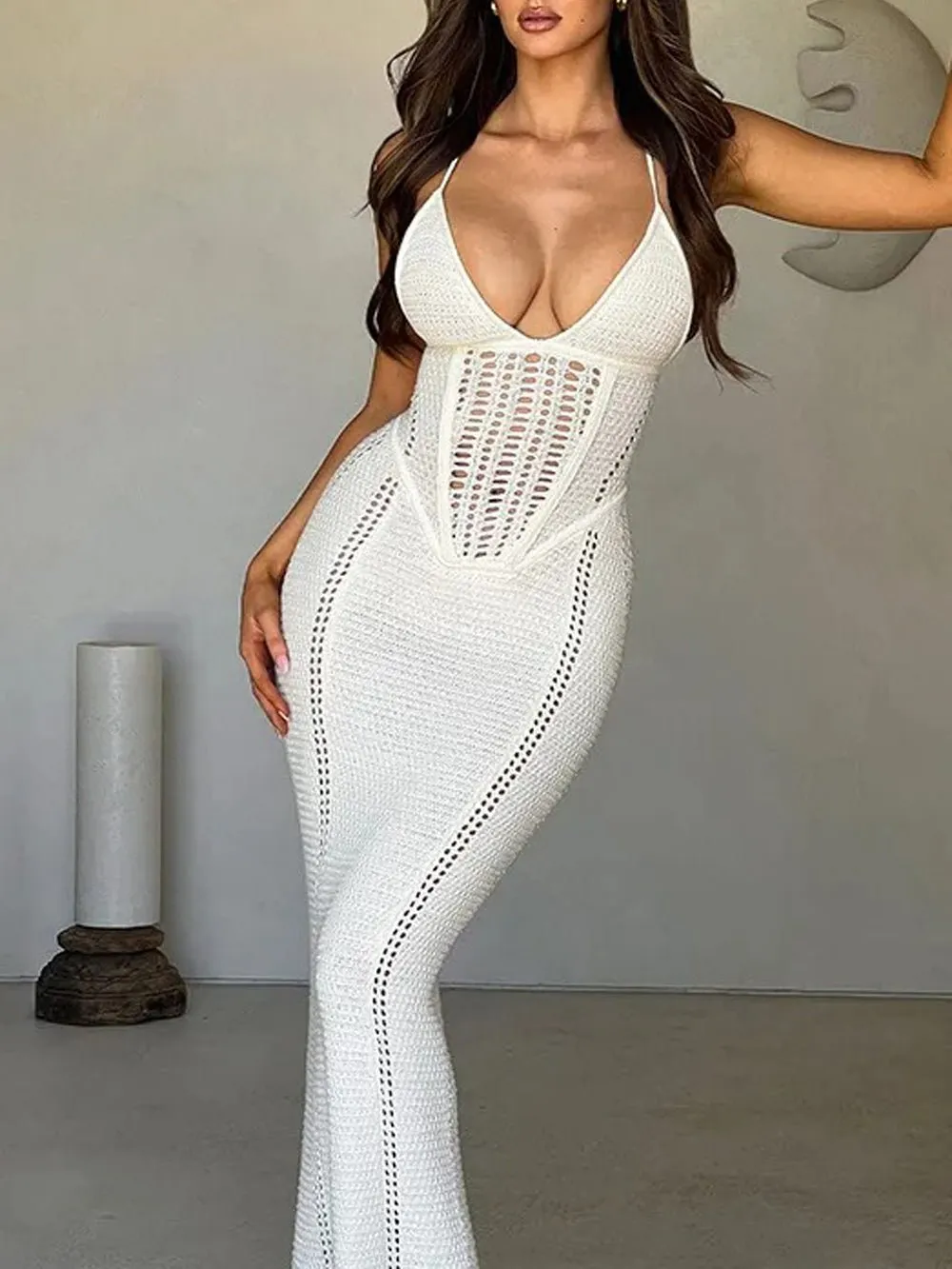 Catherine Hollow Out Bodycon Dress