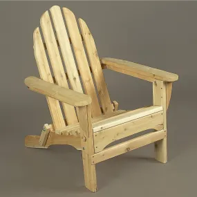 Cedar Looks Folding Adirondack Chair