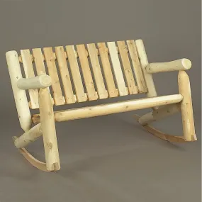 Cedar Looks Low Back Double Rocker