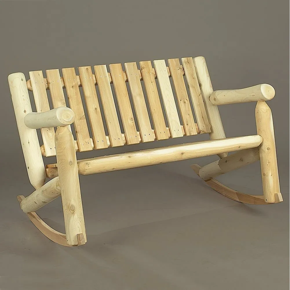 Cedar Looks Low Back Double Rocker