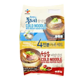 CJ Cold Noodle with Watery Radish Kimchi & Red Pepper Paste 49oz