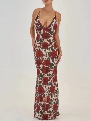 Courtney Backless Bodycon Maxi Dress