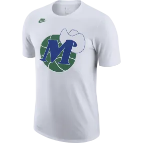 DALLAS MAVERICKS NIKE HARDWOOD CLASSIC M-HAT WHITE TEE
