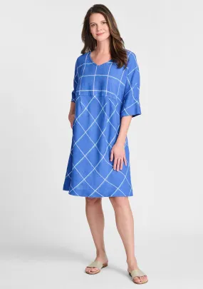 Dolman Dress - Linen Dress - FINAL SALE