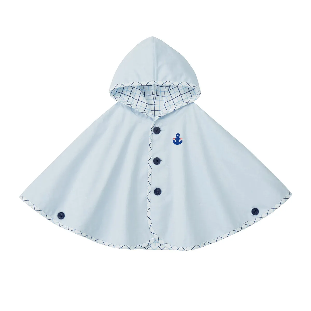 Double-faced Hooded Mantle