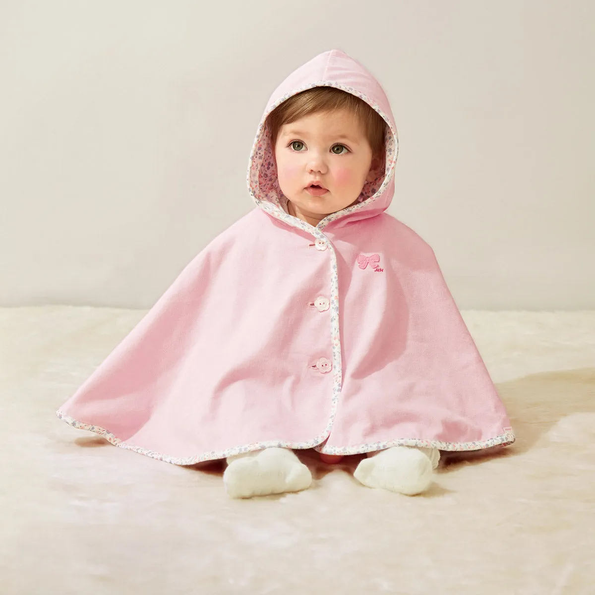 Double-faced Hooded Mantle