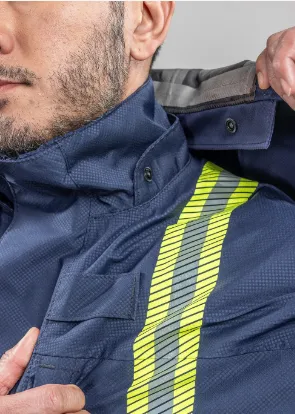 Drifire National Safety Apparel HydroflashJ FR Foul Weather Jacket 30cal CAT 3