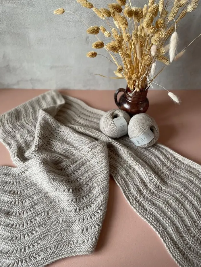 Easy Peasy scarf - 'Øguf' by Önling, No 1 knitting kit