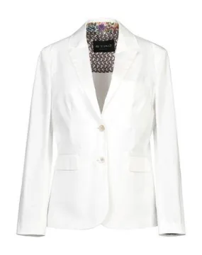 Etro Women Blazer White 10 UK