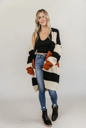 Fall In Love Cardigan (Black)