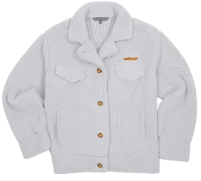 Final Sale  ✨ Soft Sherpa Gray Shacket  Simply Southern
