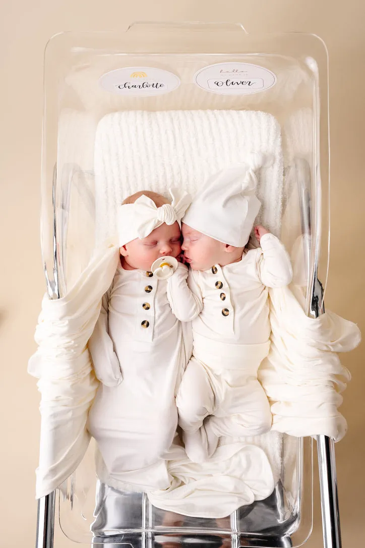 Finley Newborn Hat Bundle (Gown)