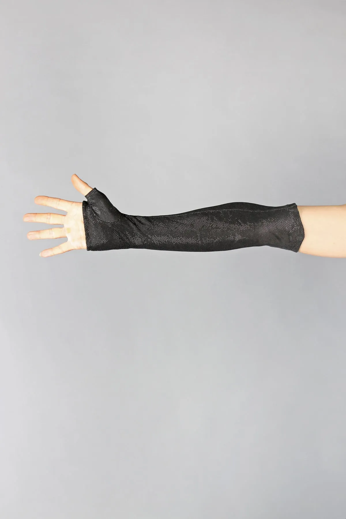 Five and Diamond Opera Gloves - sparkle