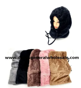 Fleece Hoodie Balaclava Beanie Wholesale