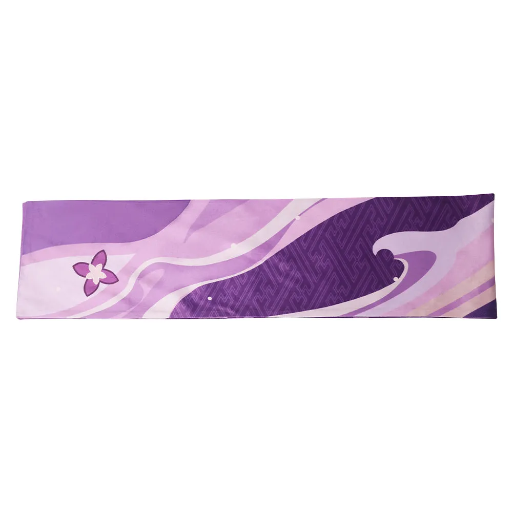 Genshin Impact Raiden Shogun Cosplay Scarf Halloween Carnival Costume Accessories Original Design