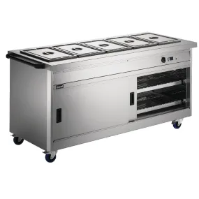 GF372 Lincat Panther Hot Cupboard and Bain Marie Top P8B5