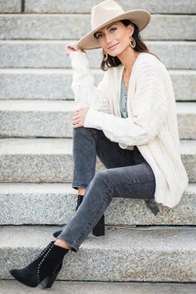 Gretchen Knit Boyfriend Cardigan